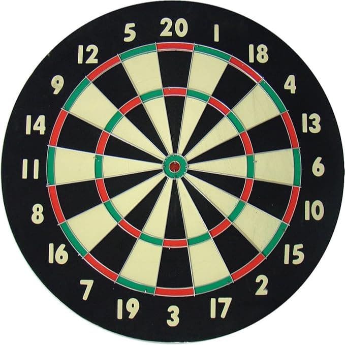 Accudart 2-in-1 Starlite Quality-Bound Dartboard